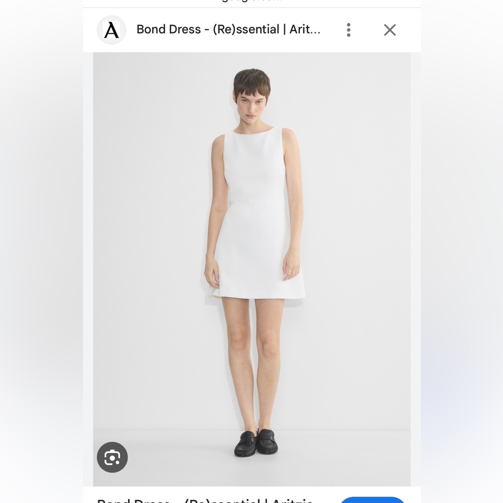 Babaton White Mini Dress - Picture 2 of 6